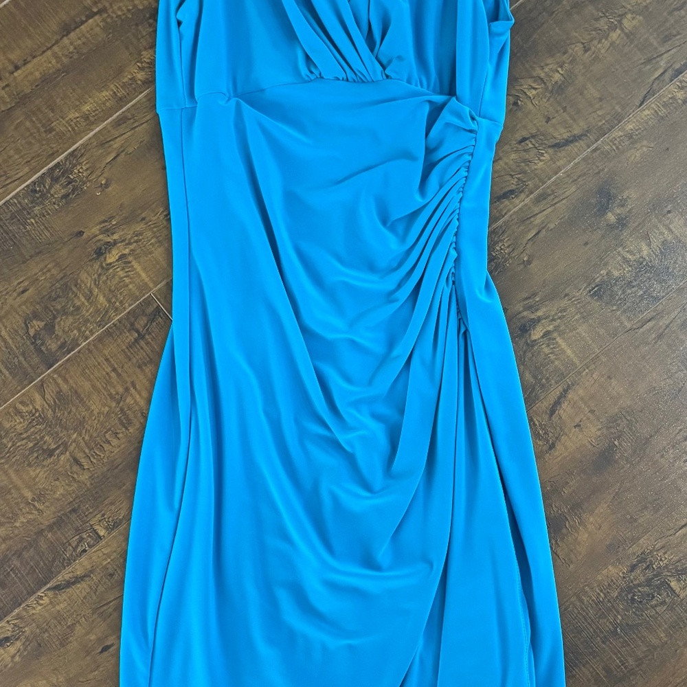 Ralph Lauren blue dress, size 2.